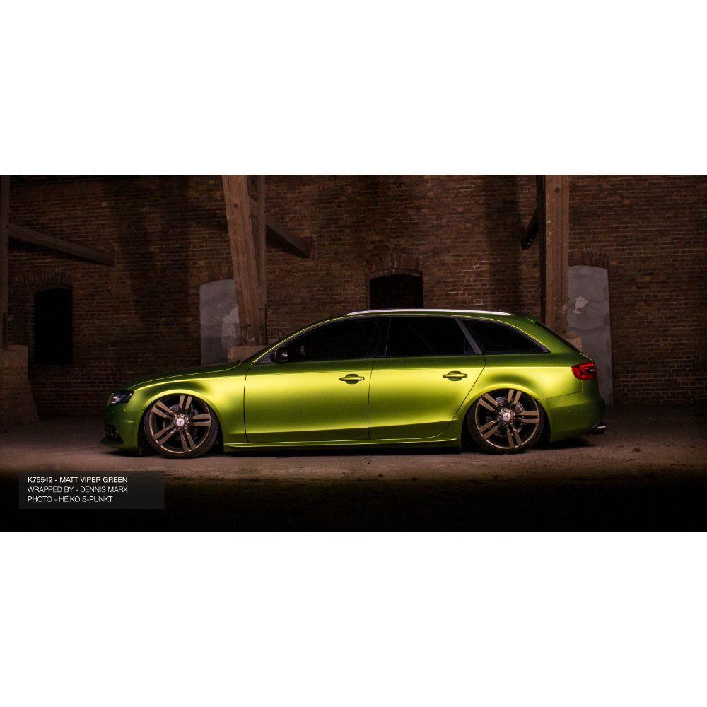KPMF K75400 Matte Viper Green Metallic Vinyl Car Wrap | K75542