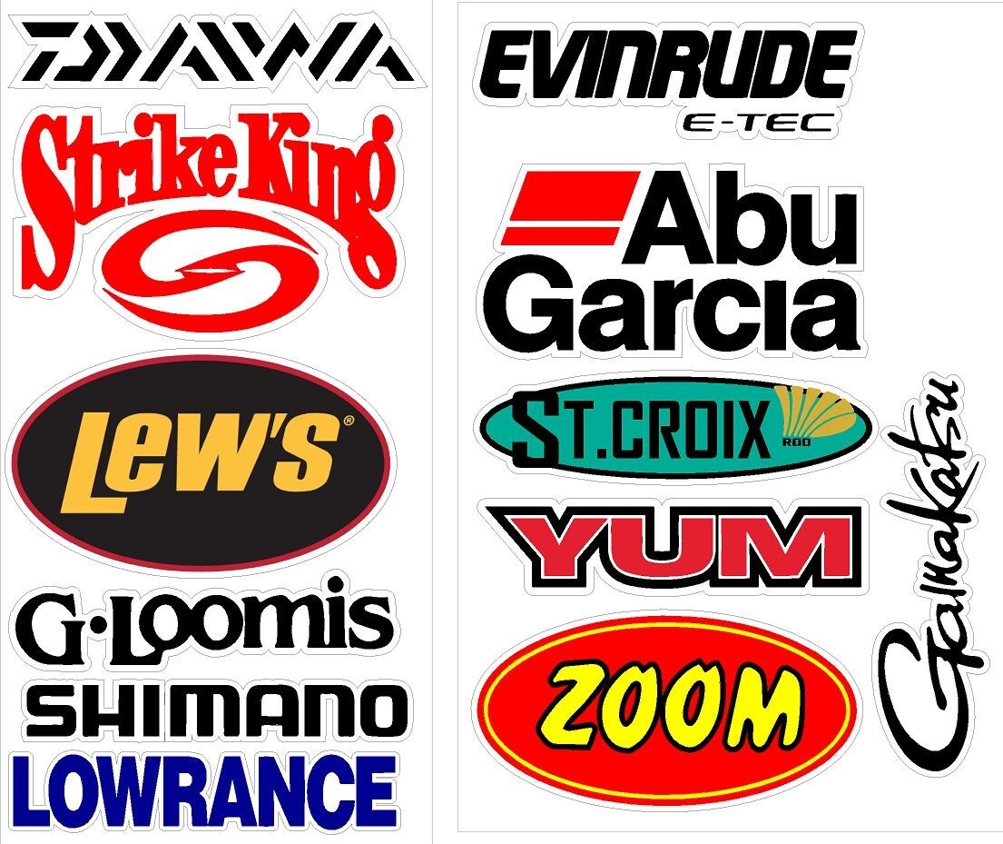 BUILD YOUR OWN LAMINATED 6 PACK CARPET DECALS (Each one is 8-9 Inches Wide)