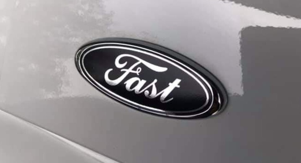 94-04 Fast mustang trunk badge emblem overlay decal Ford Decal NOT EMBLEM.