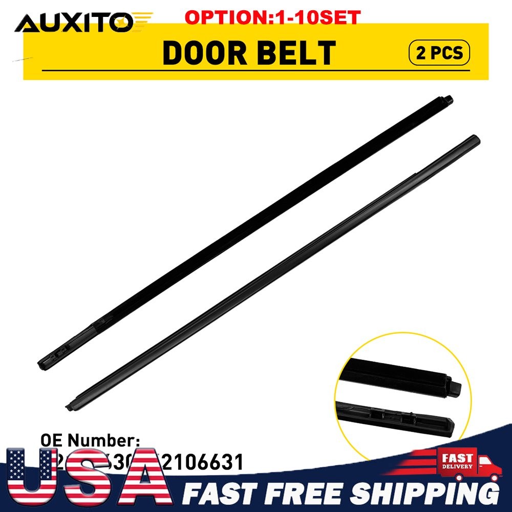Door Window Belt Weatherstrip Kit For 12-22 Chevrolet Colorado Trailblazer 2-20X