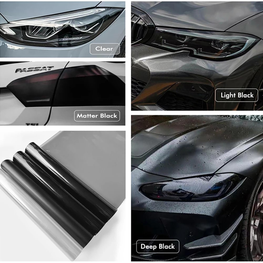 Car Headlight Taillight Tint Vinyl Film Sticker Premium Quality Protection