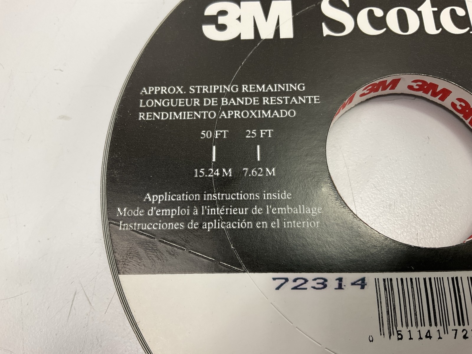 3M 72314 Pinstripe Striping Tape, Light Slate Metallic, 5/16″ X 150 Feet