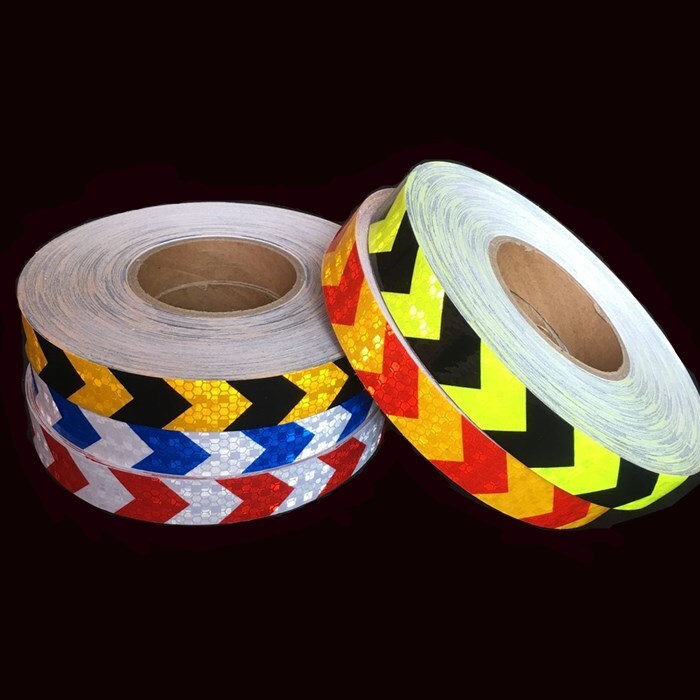10-30M Reflective Safety Warning Strip Tape Car Door Bumper Reflector Stickers
