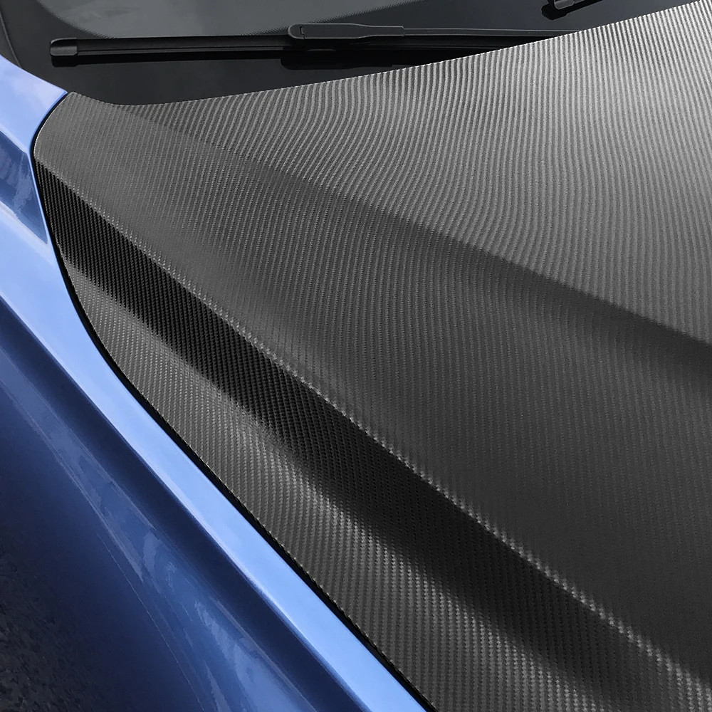 152x200cm 4D Carbon Fiber Car Wrapping Film DIY Hood Roof Sticker Accessories