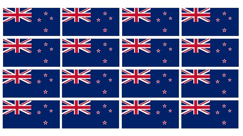 12Pcs New Zealand World Country Flags Vinyl Sticker Decals – 2″ Each