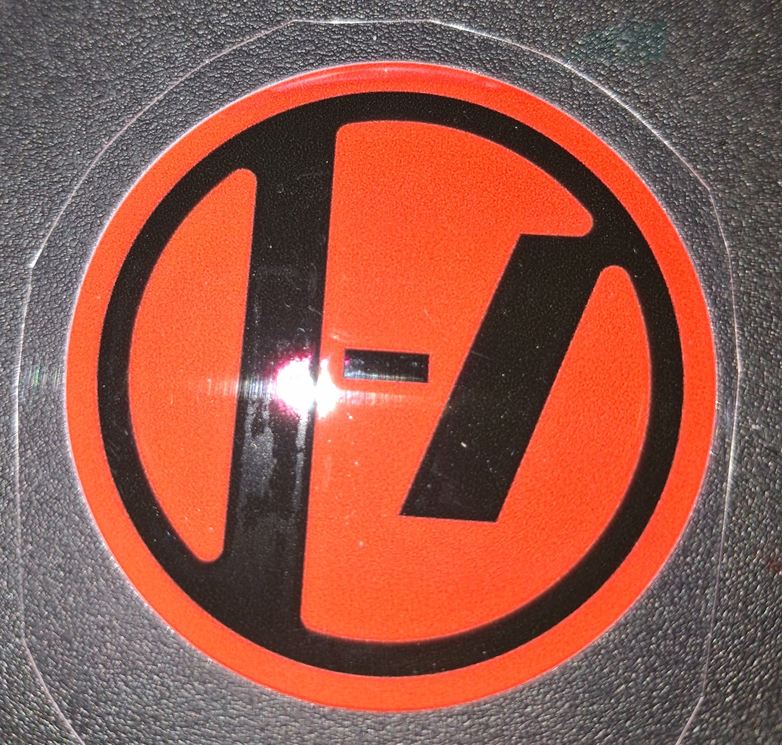 Twenty One Pilots Logo UV DTF Decal Black/Red Waterproof Durable | For Vehicles+
