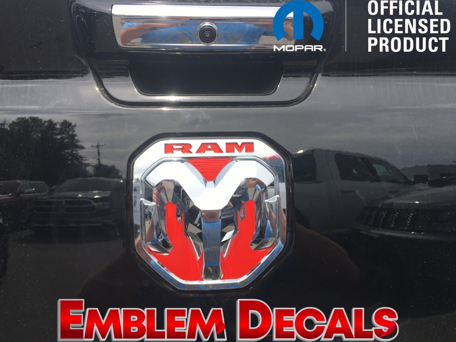 Ram 1500 DT BIGHORN TAILGATE COMBO Decal Overlay Decal 19 2020 2021 2022 2023 24