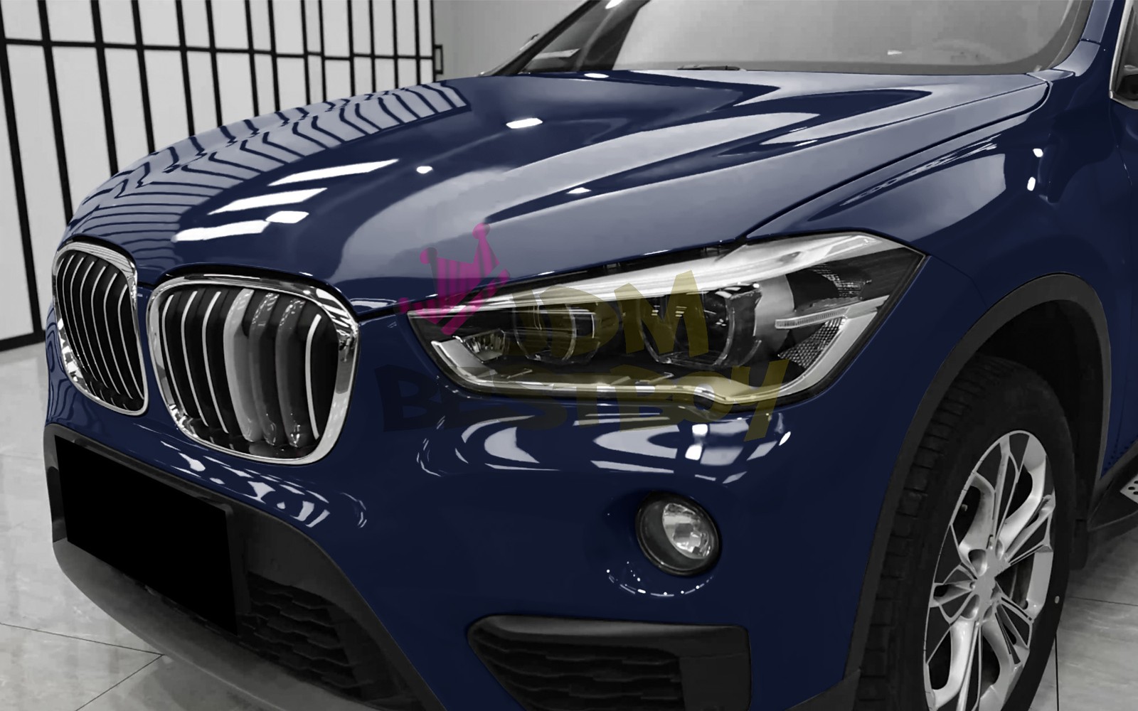 TPU Color Gloss Midnight Blue PPF Paint Protection Film Dry Wet Apply Vinyl Wrap