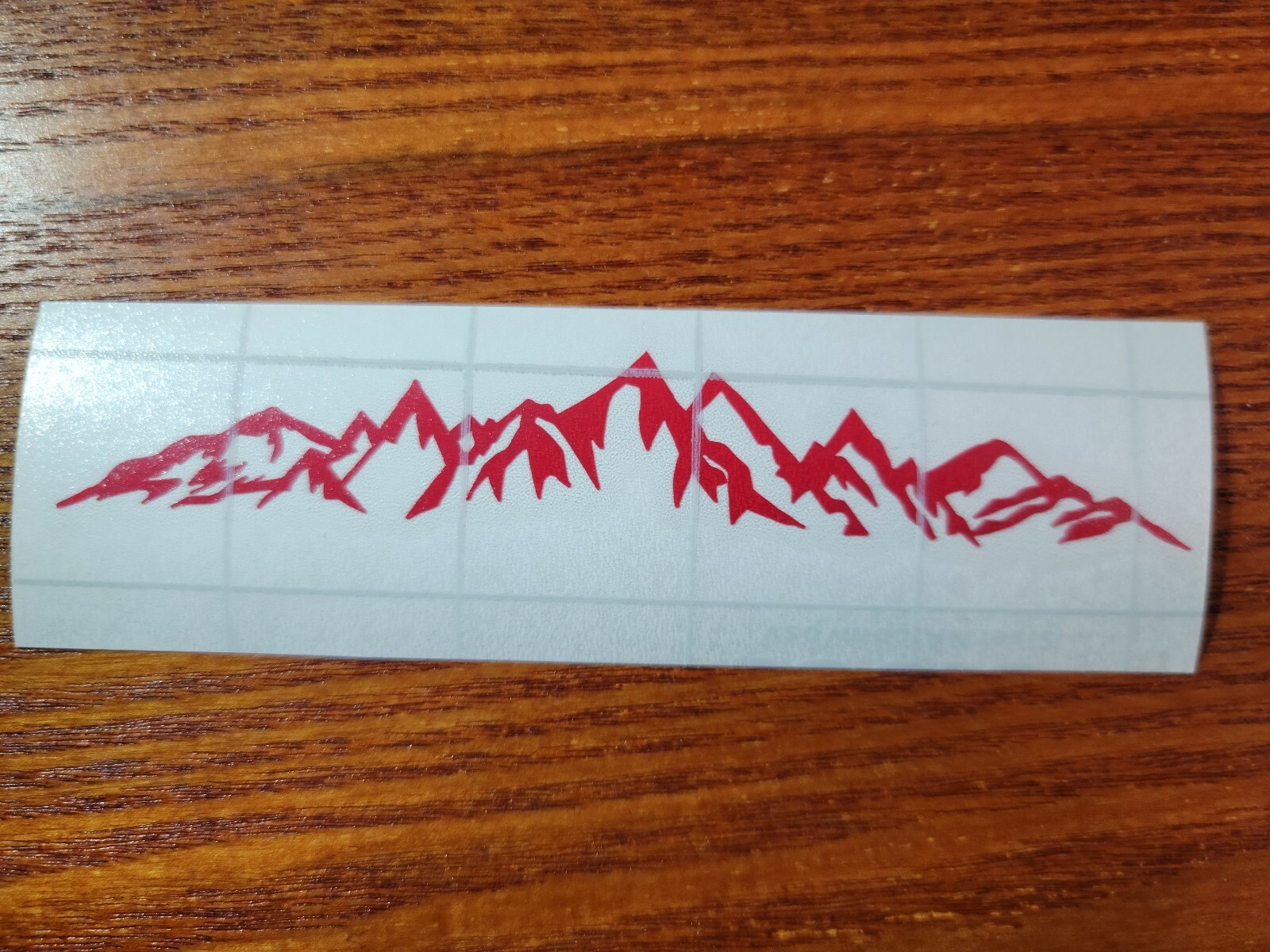 MOUNTAIN RANGE LANDSCAPE SCENE Vinyl Decal -Sticker for Car Truck