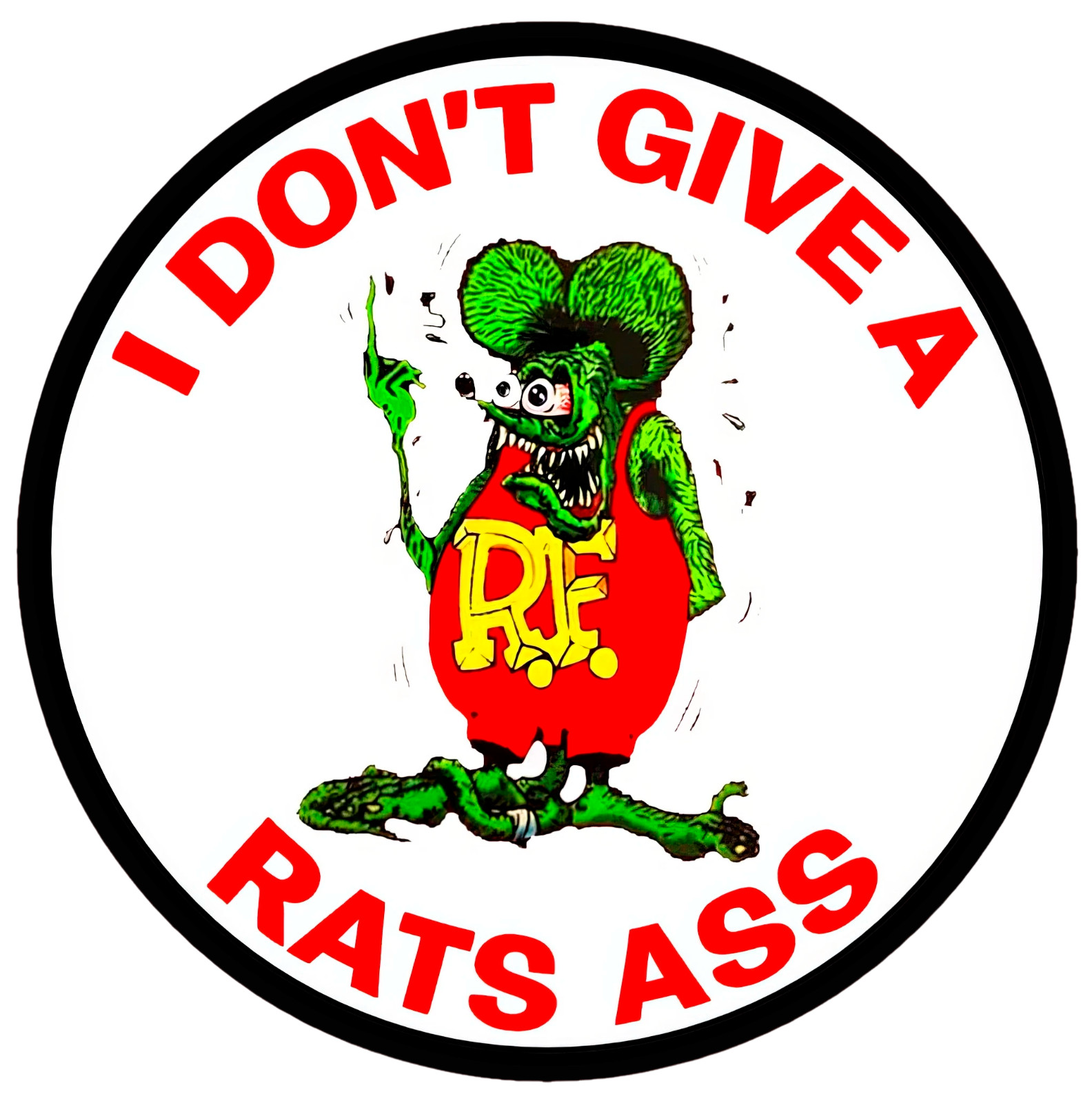 RAT FINK PARTS STICKER DECAL OR FRIDGE MAGNET HOT ROD HIGH GLOSS