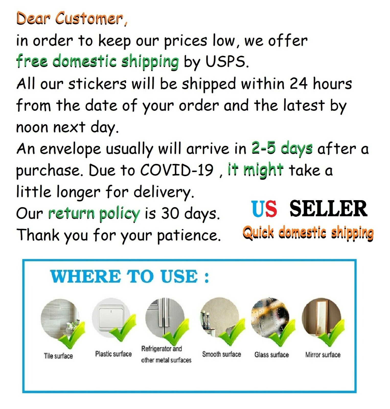 CAR RULES STICKER + GRATUITY STICKER FOR RIDE SHARE