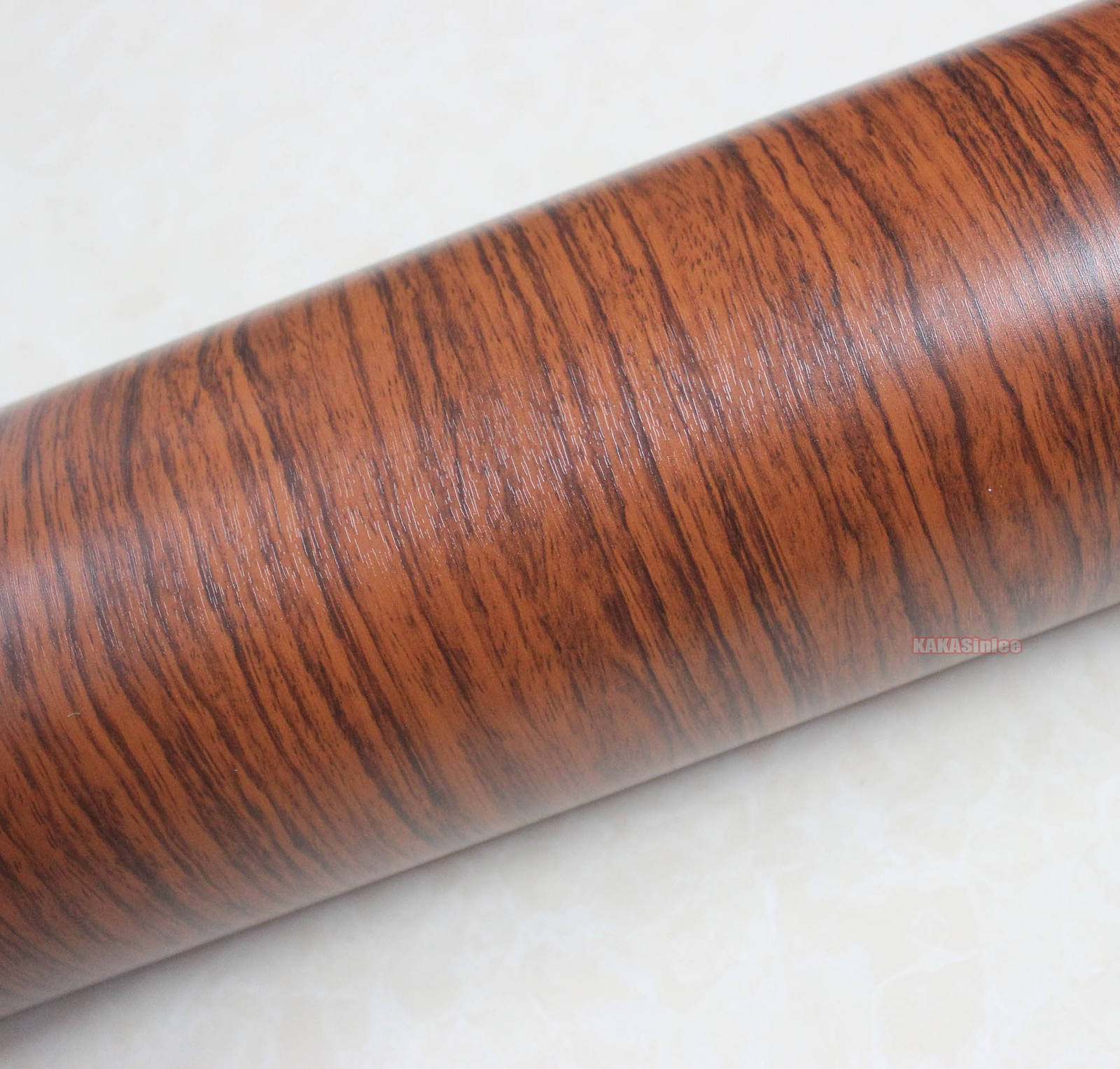 #9723 1.2in W Wood Textured Grain Tape Decal Vinyl Wrap PVC Sticker House Decors