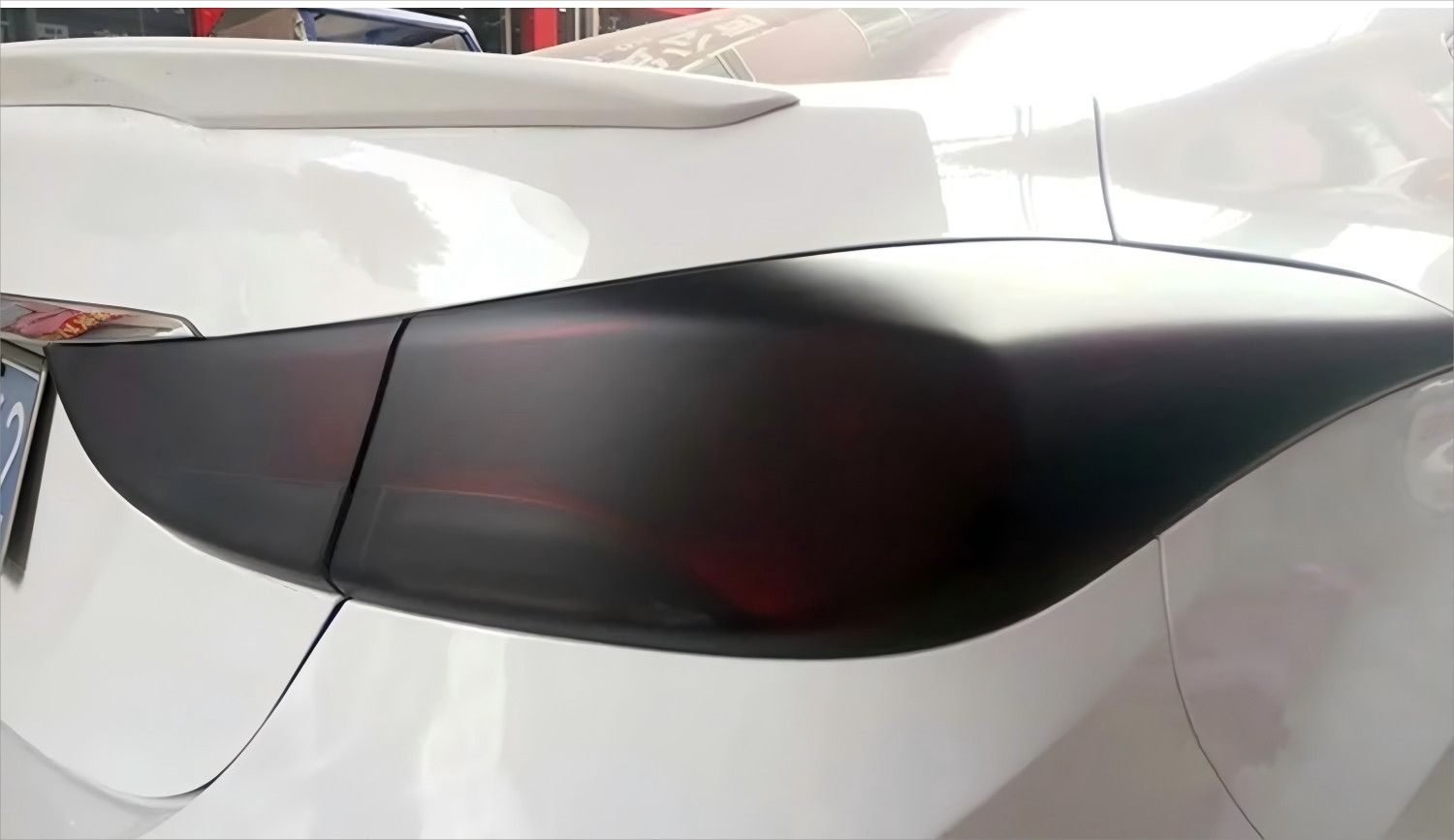 For Headlight Taillamp Matte black Lens Vinyl Protection Wrap Film 1.9-5.8sqft