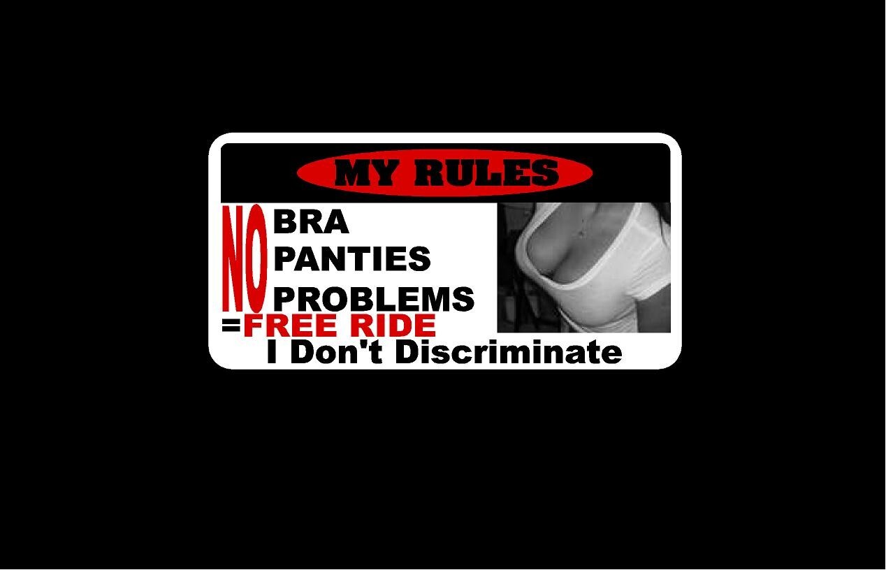 2 My Rules= Free Ride decals 2×4 inches for Toyota Tacoma Tundra 4Runner Rav4