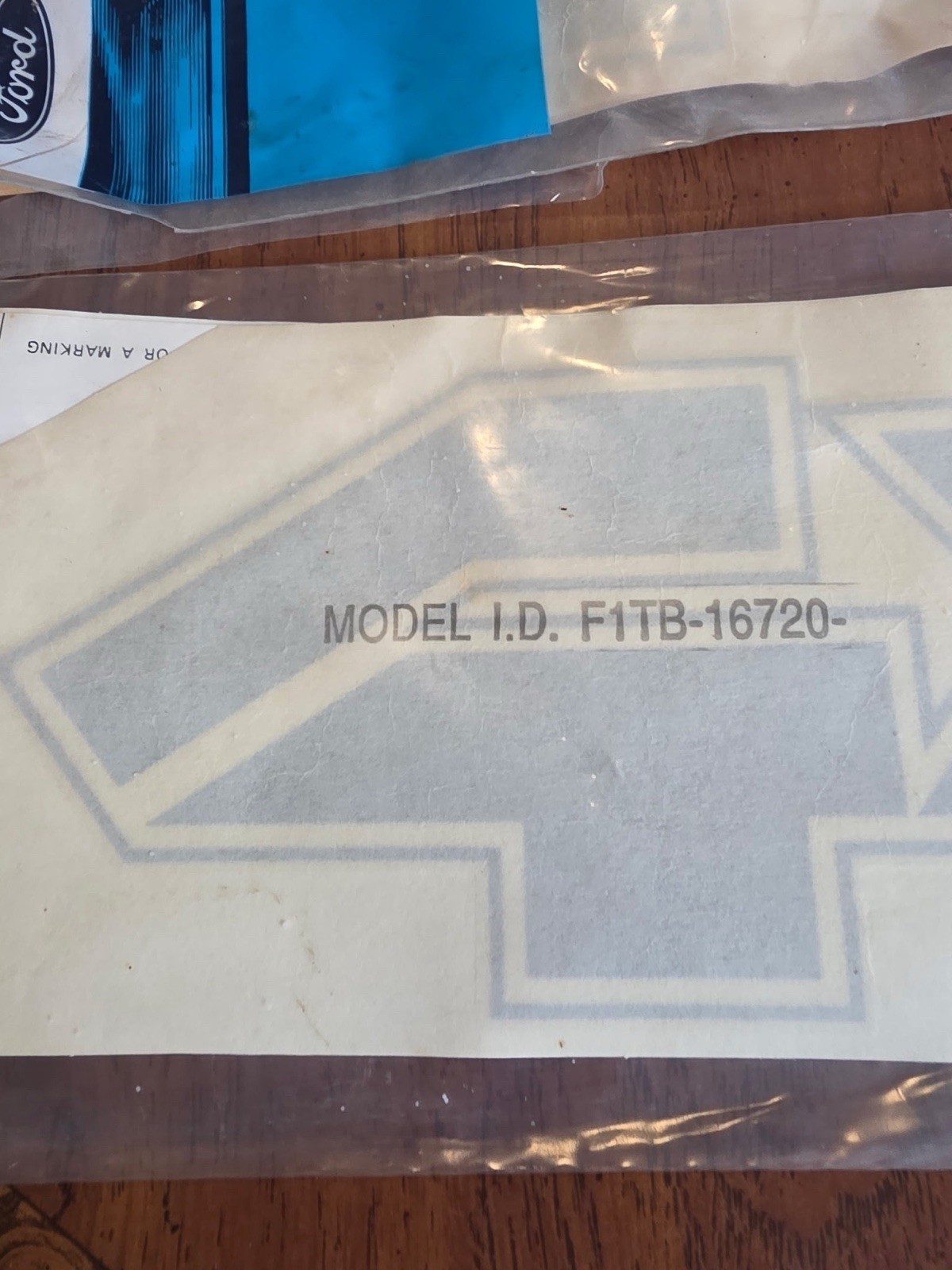 NOS OEM Ford F1TZ-9925622-BP 4X4 Pair Bed Decal Stickers 91 F150 F250 F350 4WD