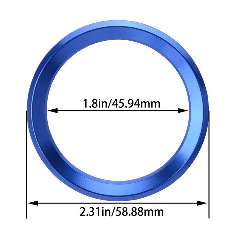 Car Steering Wheel Center Cover Trim Ring For BMW 1 2 3 4 5 6 Series X1 X3 X5 X6
