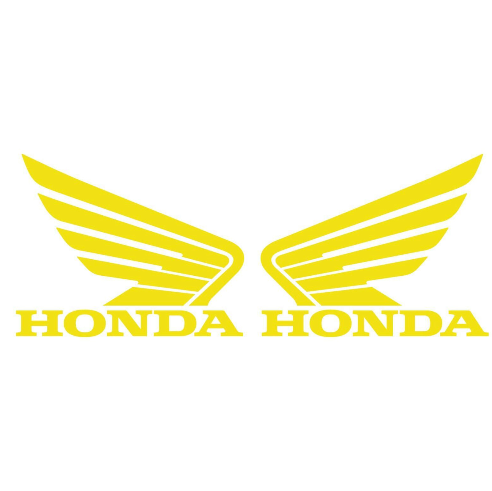 Custom Wings Vinyl Decal Sticker (1 SET- 2 PCS) for Racing Cars, ATVs, MX, Truck