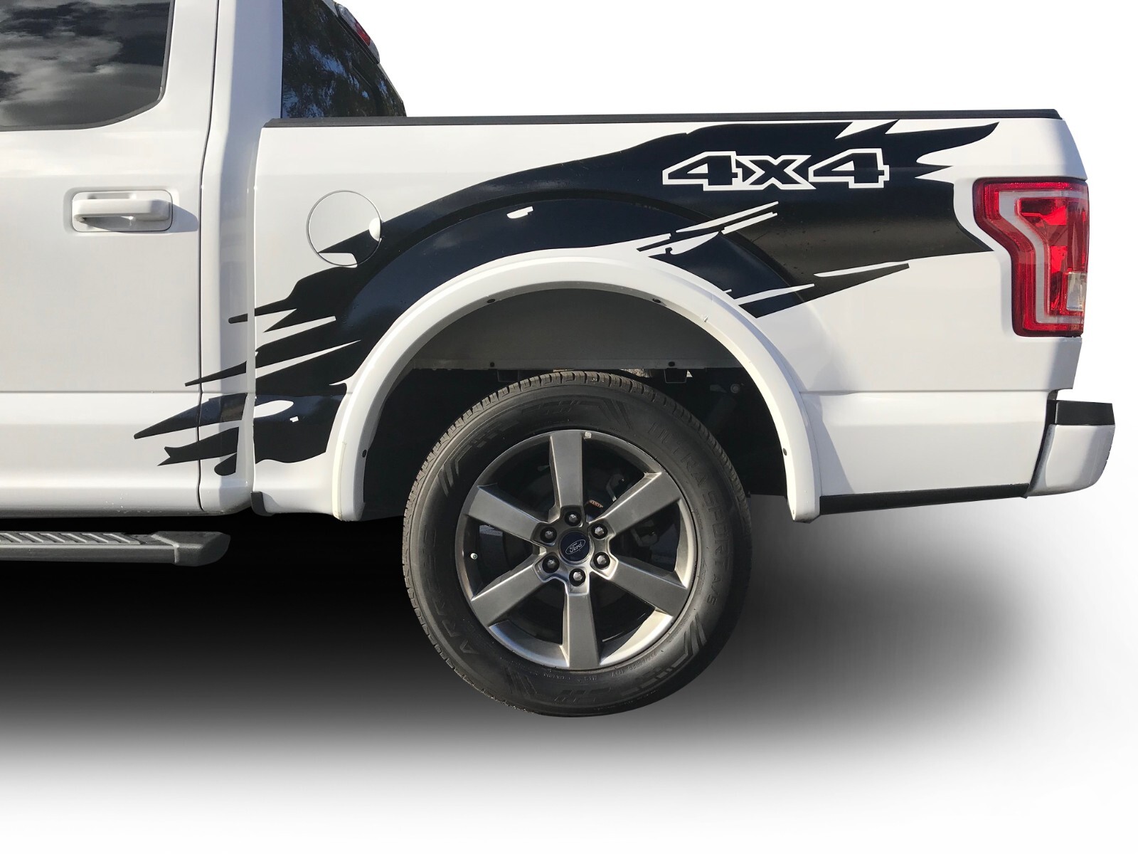 For Ford F-150 Side Shredder Stripes Graphics Vinyl Decals 3M Stickers 2009-2020
