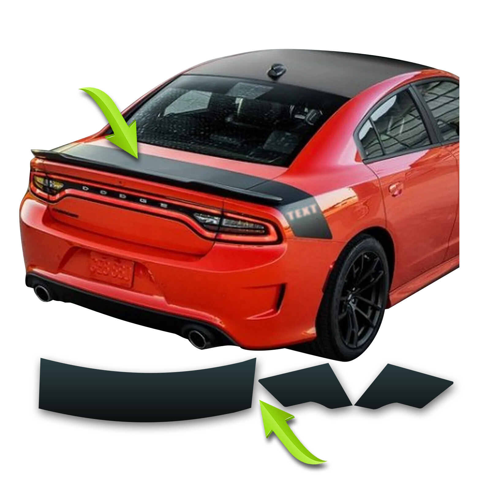 Charger Daytona Belt Stripe -FITS 2011 2012 2013 2014 2015 2016