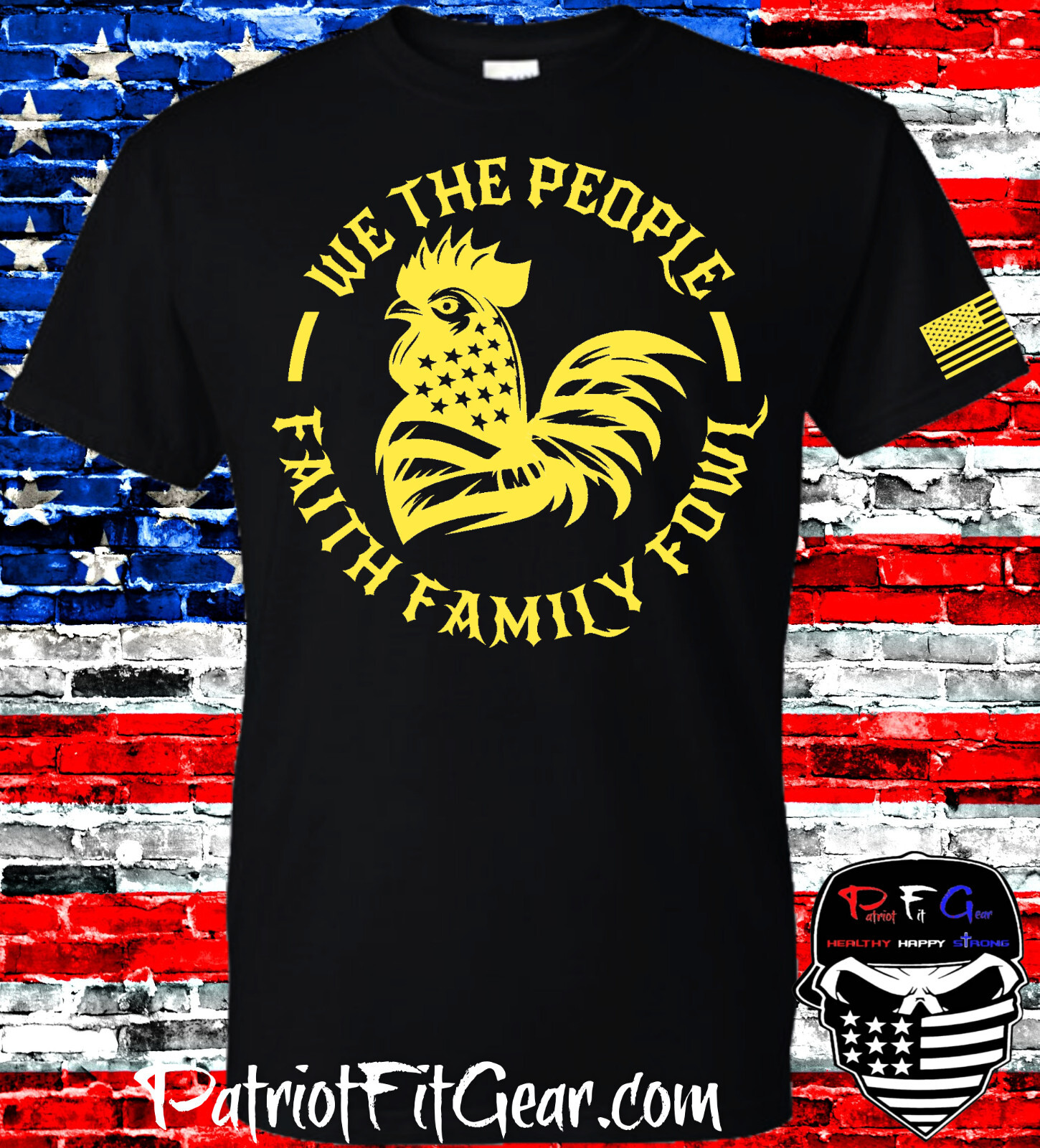 Chicken,We The People,Faith Family,Fowl,Hen,Chicks, Poultry Farm,Vinyl Decal