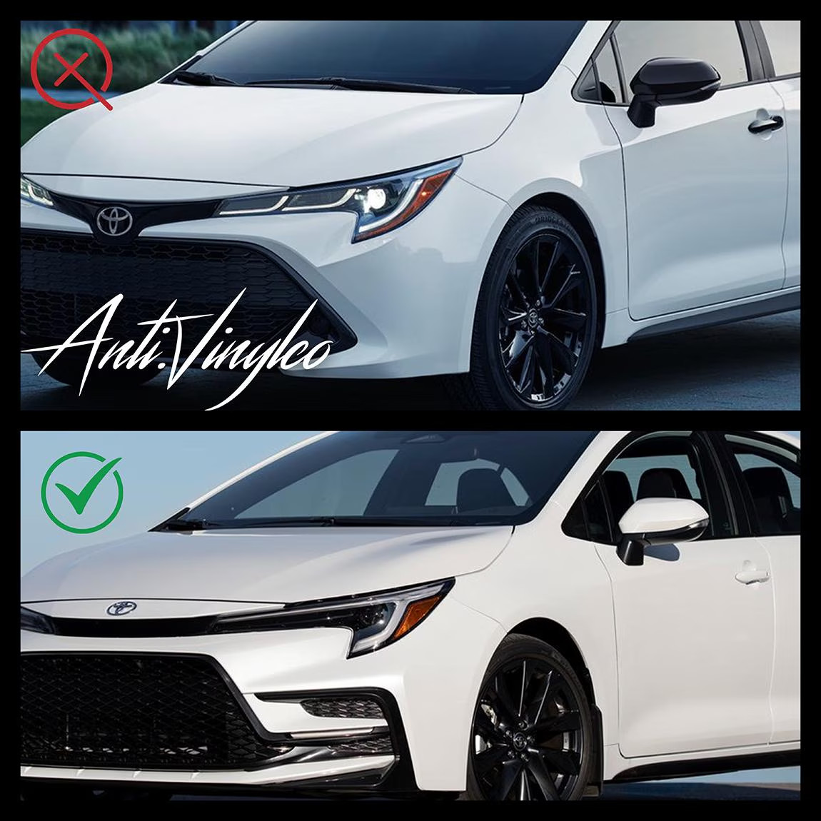 Amber Delete Tint | 2023-2025 Toyota Corolla