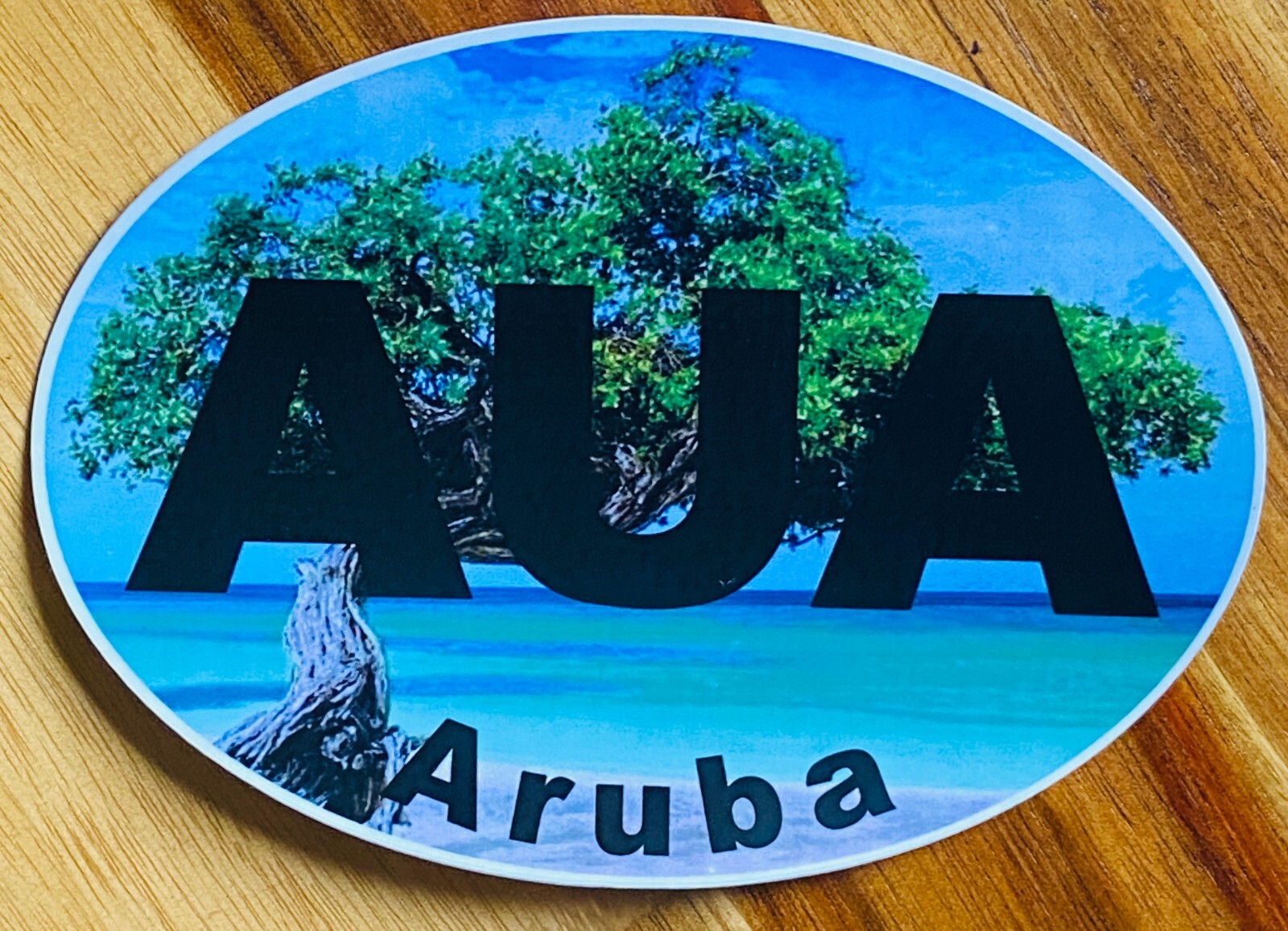 Aruba Bumper Sticker Window Helmet Bike Sticker Travel Sticker YOU CHOOSE STYLE!