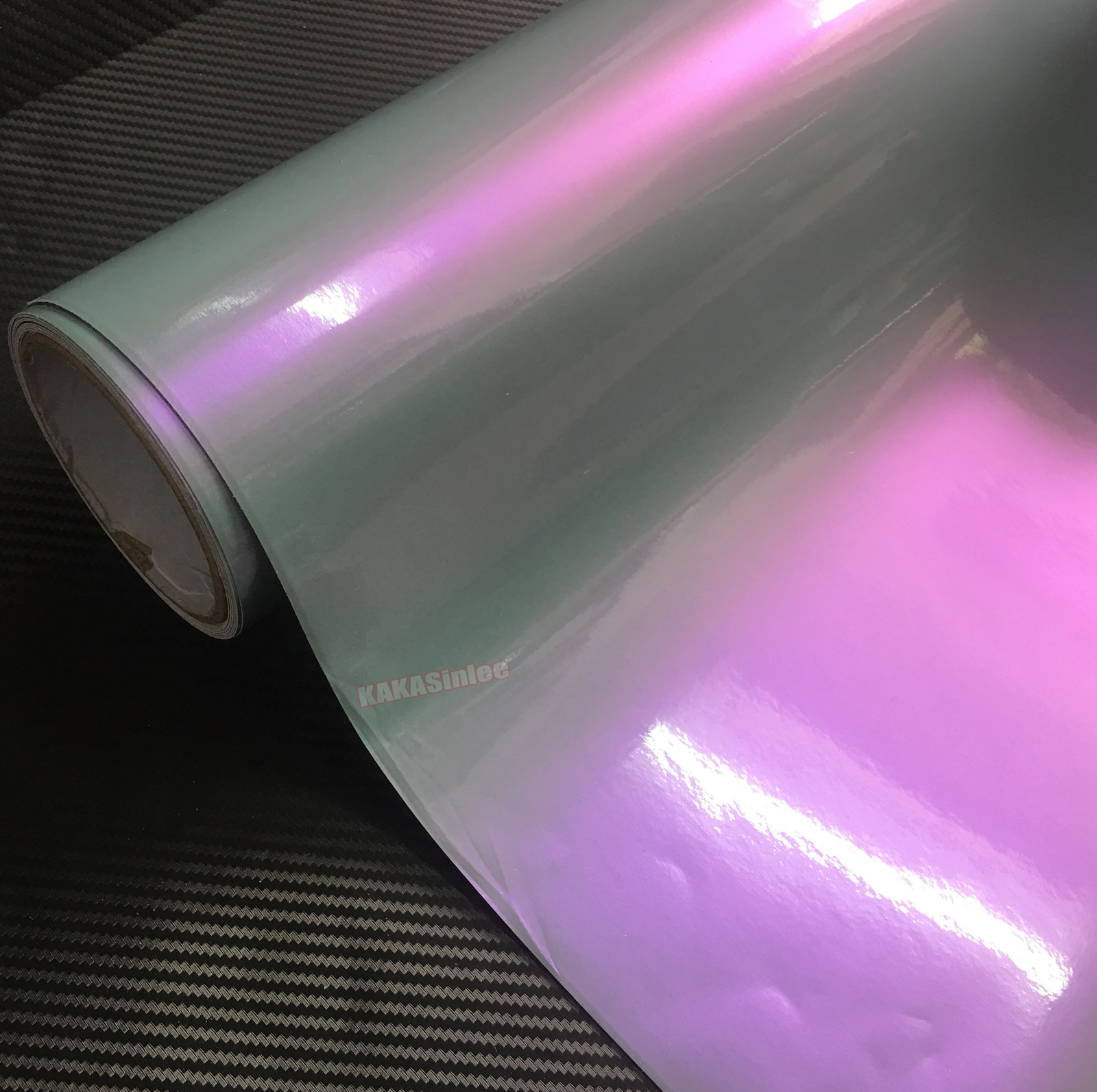 Glossy Grey Chameleon Full SUV Car Wrap Pearl Metal Vinyl Sticker / Flexible US