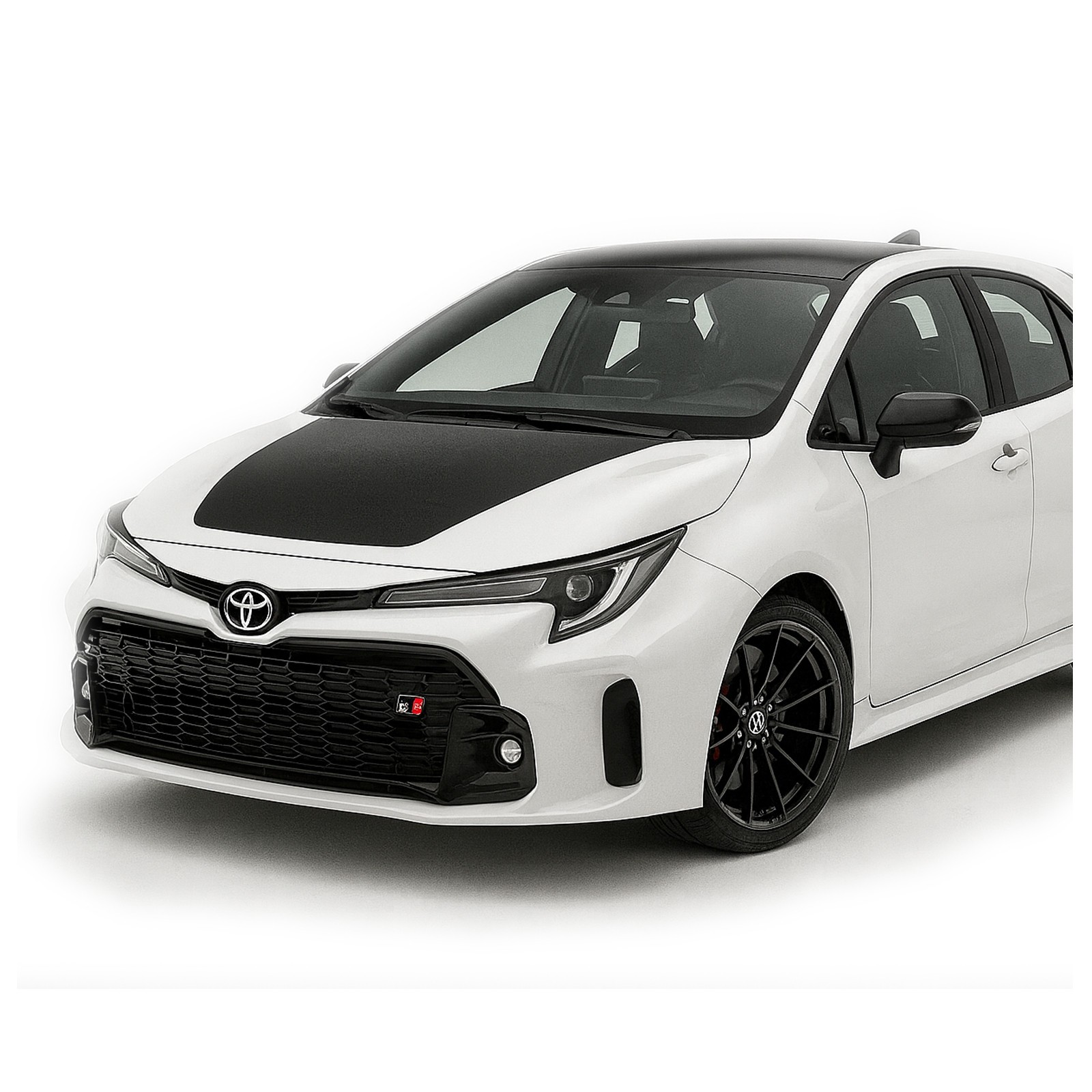 Hood Blackout Vinyl Decal – Compatible with 2020-2026 Toyota Corolla GR and Base
