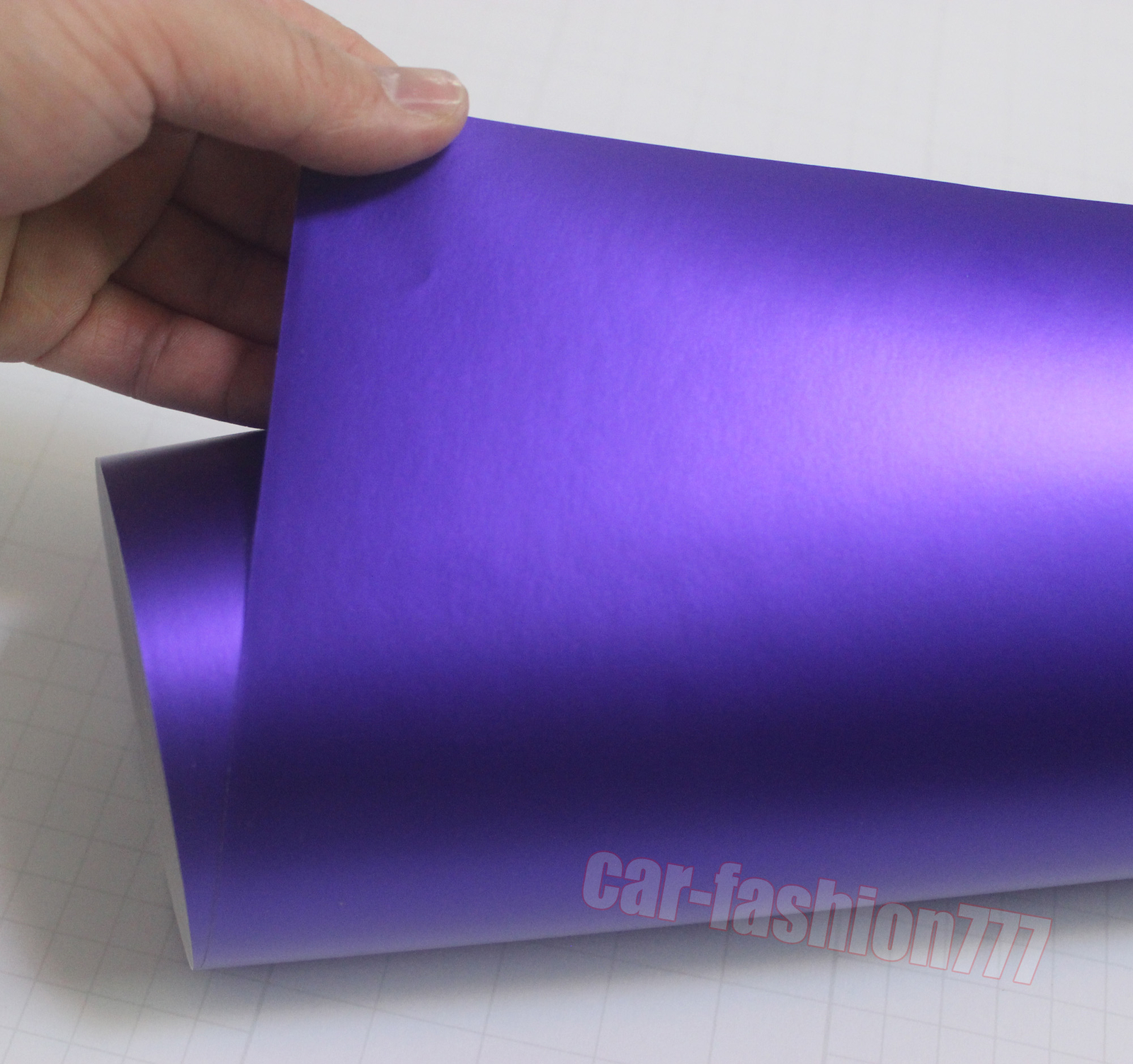 Full Car Wrap Satin Matte Metal Chrome Vinyl Hood Sticker Flexible PUR 50FT US