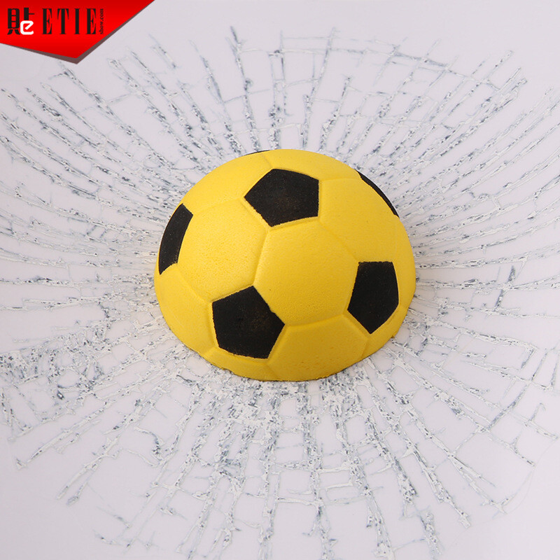 3D CREATIVE CAR STICKERS THREE-DIMENSIONAL FUN TENNIS BASEBALL CAR REAR WINDOW