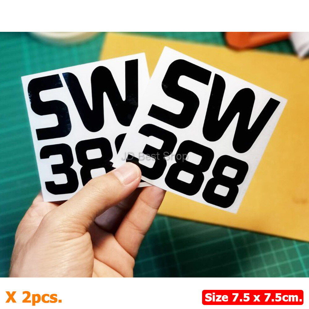 Sticker Diecut Vinyl SW388 For Wheels JDM SPOON Style Racing Sport Honda Japan 2