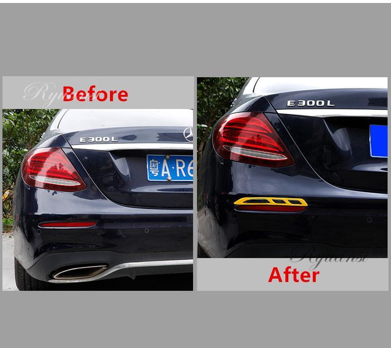 Car Reflective Warning Strip Rear Bumper Trunk Safety Reflector Sticker Decals