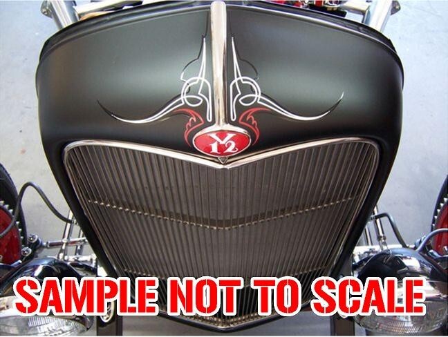 PINSTRIPE DECAL STICKER FOR HOT ROD RAT ROD HORSE FLOAT CARAVAN CAMPER STICKERS