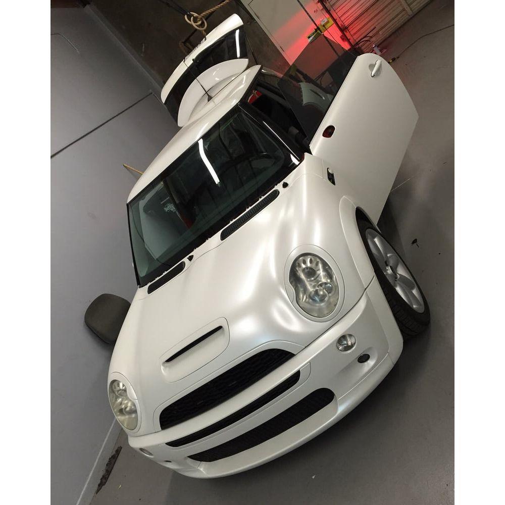 Avery Dennison SW900 Supreme Satin White Pearlescent Vinyl Car Wrap Film | 117-S