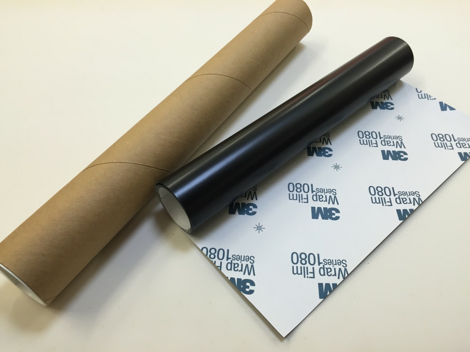 12″ x 60″ 3M 2080 Wrap Satin Black S12 Vinyl Car Wrap Sticker Decal Film Roll
