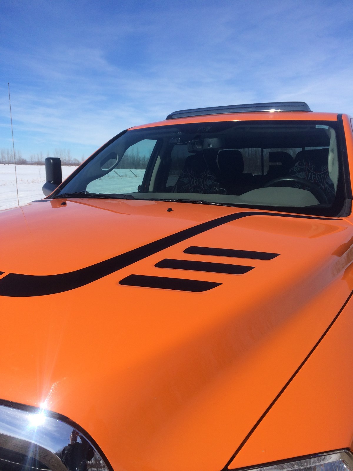 FITS Dodge RAM 2500 3500 Hood Vent Decals 2010 2011 2012 2013 2014 2015 16 17 18