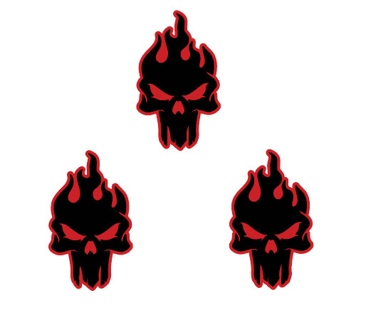 Punisher Skull Vinyl Decal Sticker Car Truck Cell Phone Laptop
