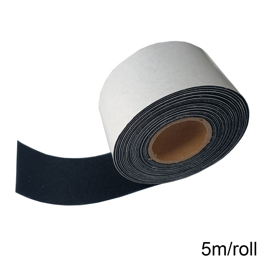 5m/roll 5cm Felt Edge Black Cloth Squeegee Spare Felt for Car Wrapping Scraper
