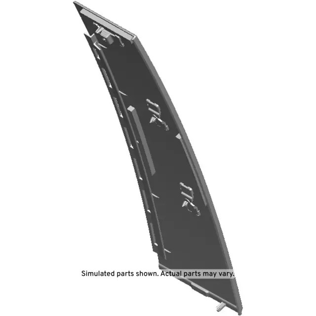 Genuine GM Rear Passenger Side Door Window Frame Front Applique 84945509