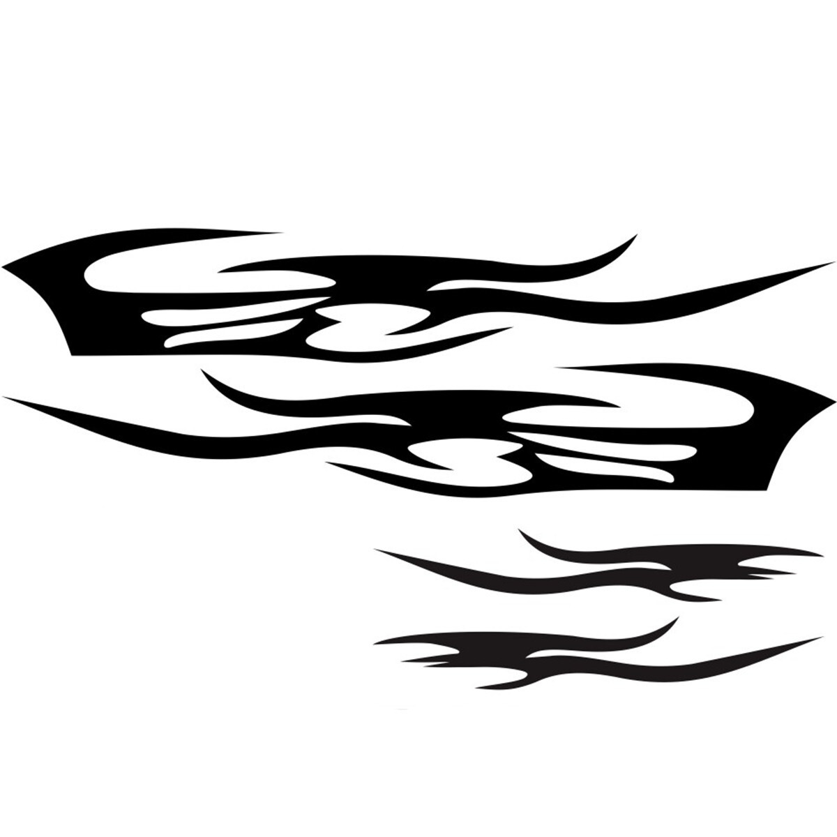 Vinyl Car Stickers Decals For Hood Body Side Skirt Graphics Automobiles DIY Wrap