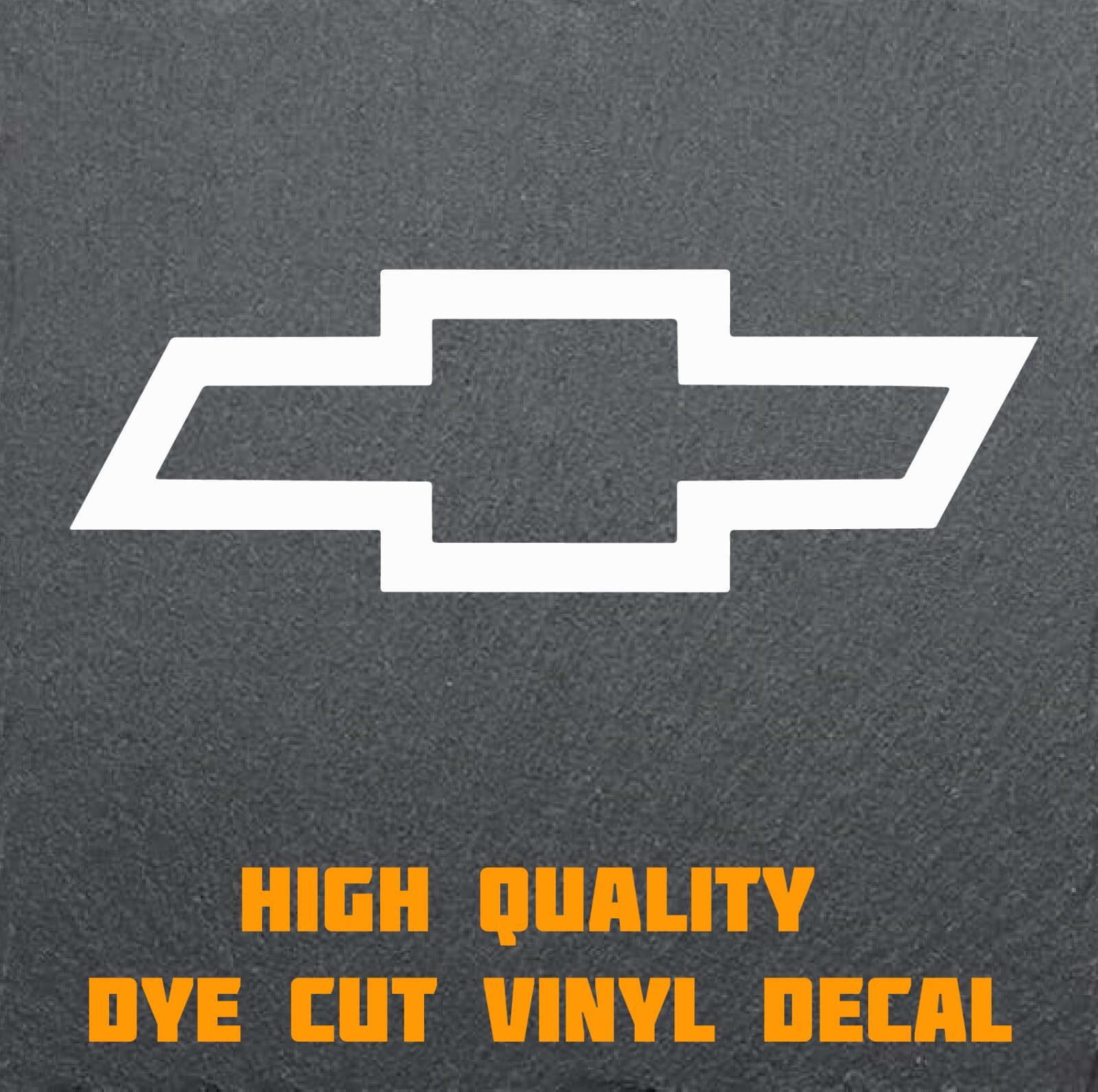 Chevy Decal bowtie vinyl decal. YOU PICK Color/Size. High Quality FREE Shipping!