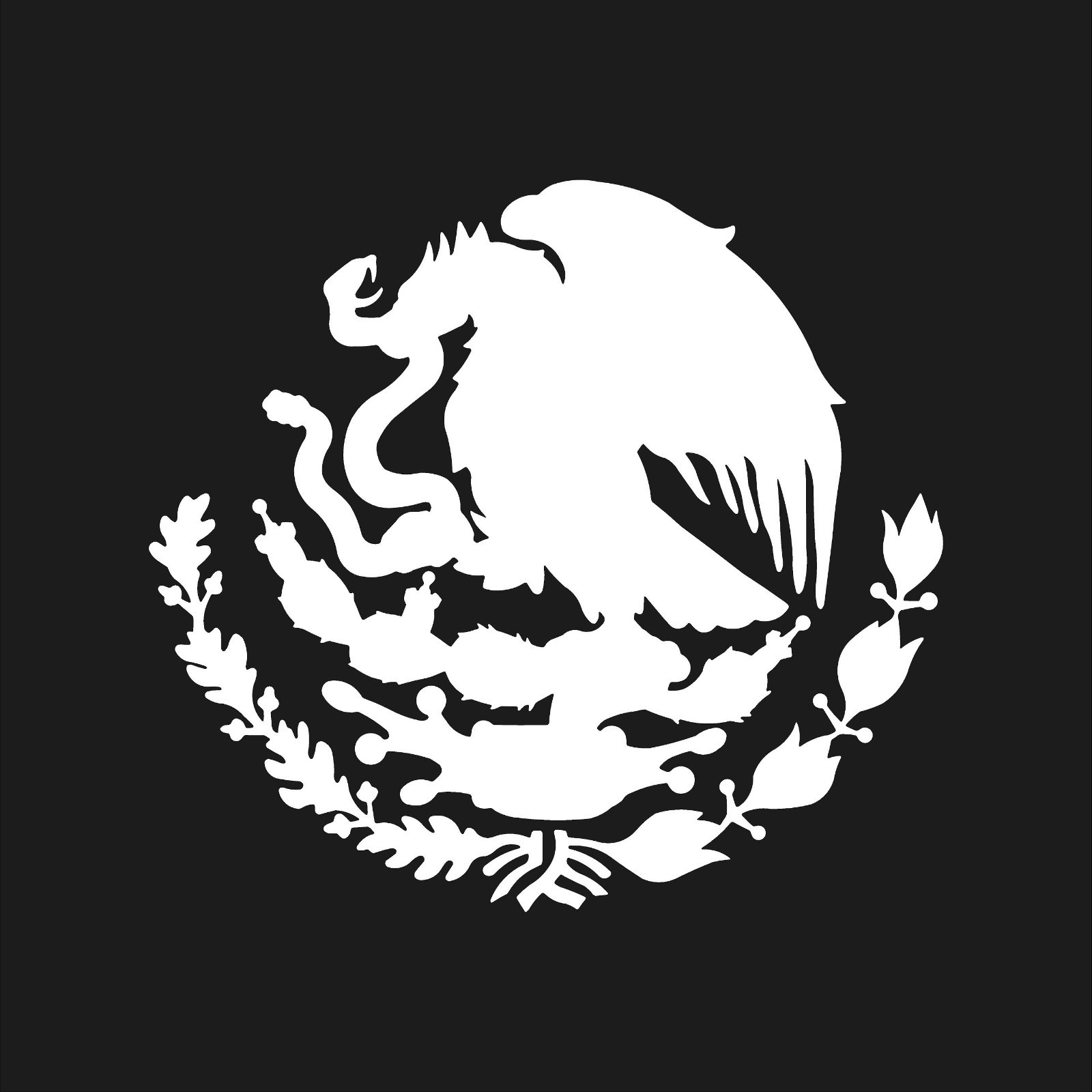 Mexican eagle coat of arms Vinyl Decal sticker car laptop vinyl mexico sticker