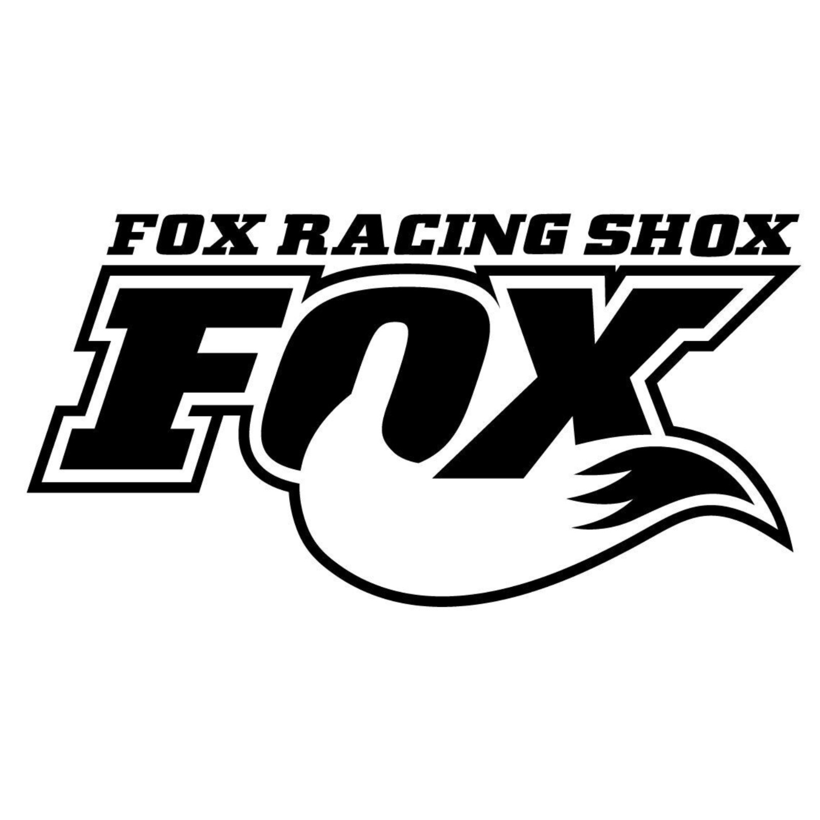 Fits 20″ FOX ANY Color Vinyl Decal FREE Shipping!!