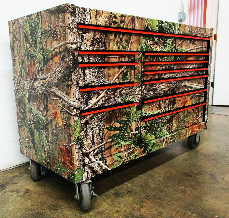 3M Printed Camouflage Wrap Vinyl Car Decal Sticker