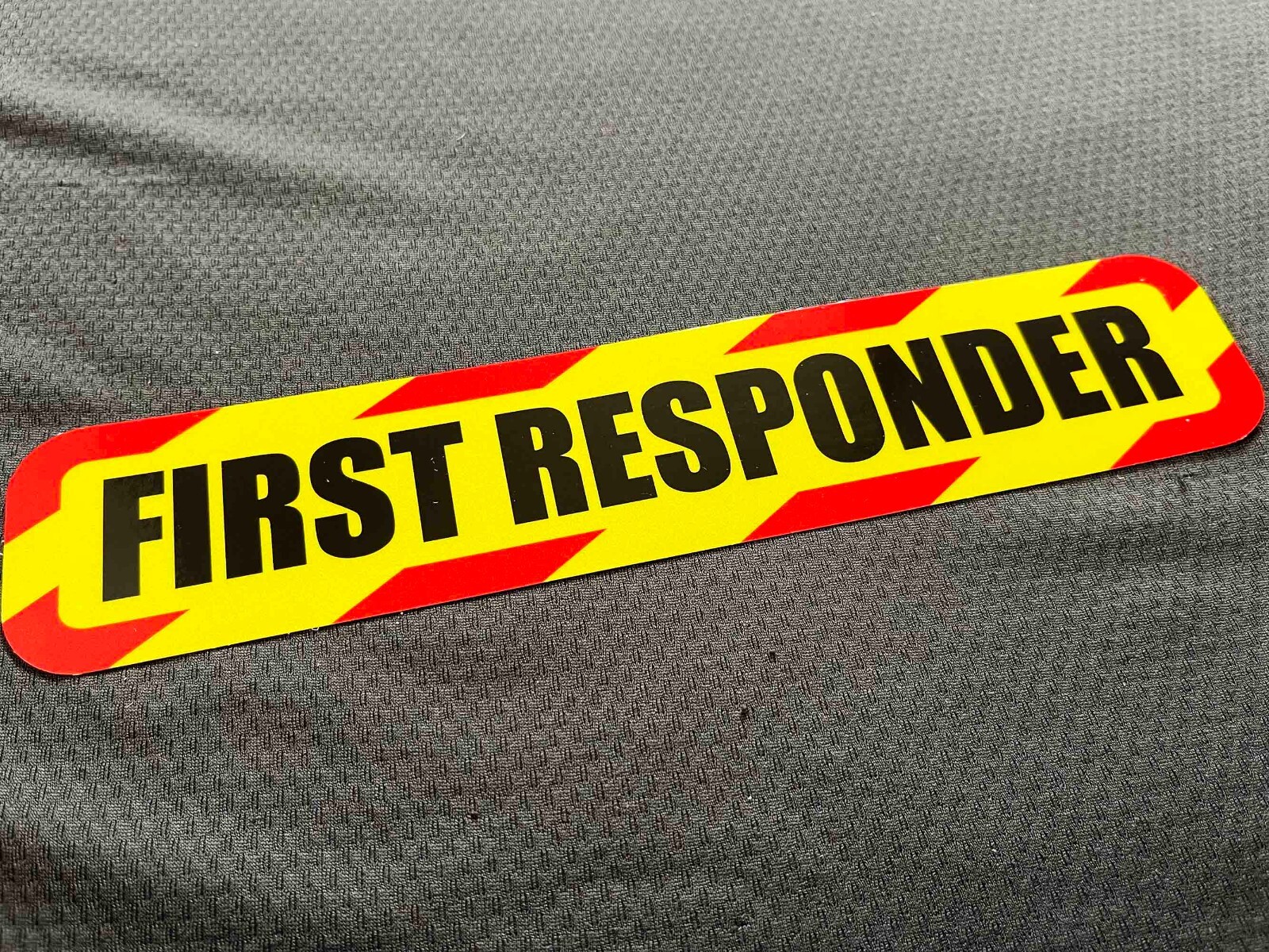 Reflective 60cm FIRST RESPONDER CHEVRONS Car Van Pickup Truck Stickers Reflector