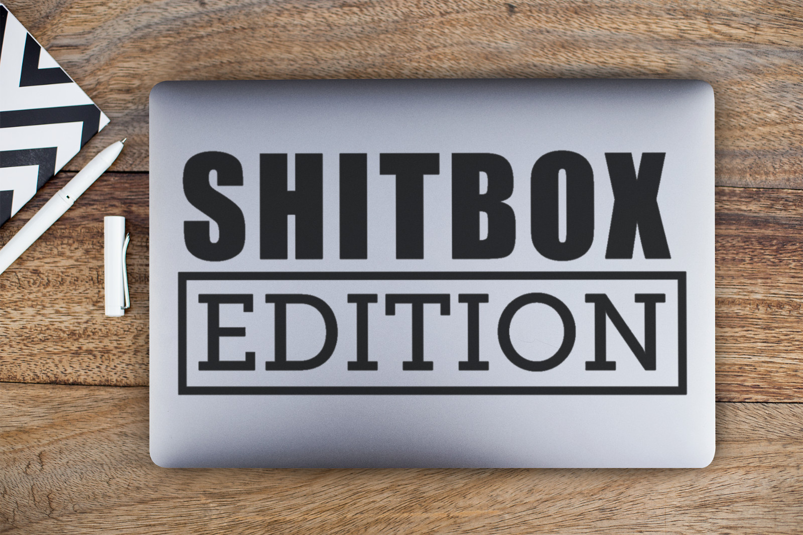 SHITBOX EDITION Car Window Vinyl Decal Laptop Large Sticker Multiple Sizes
