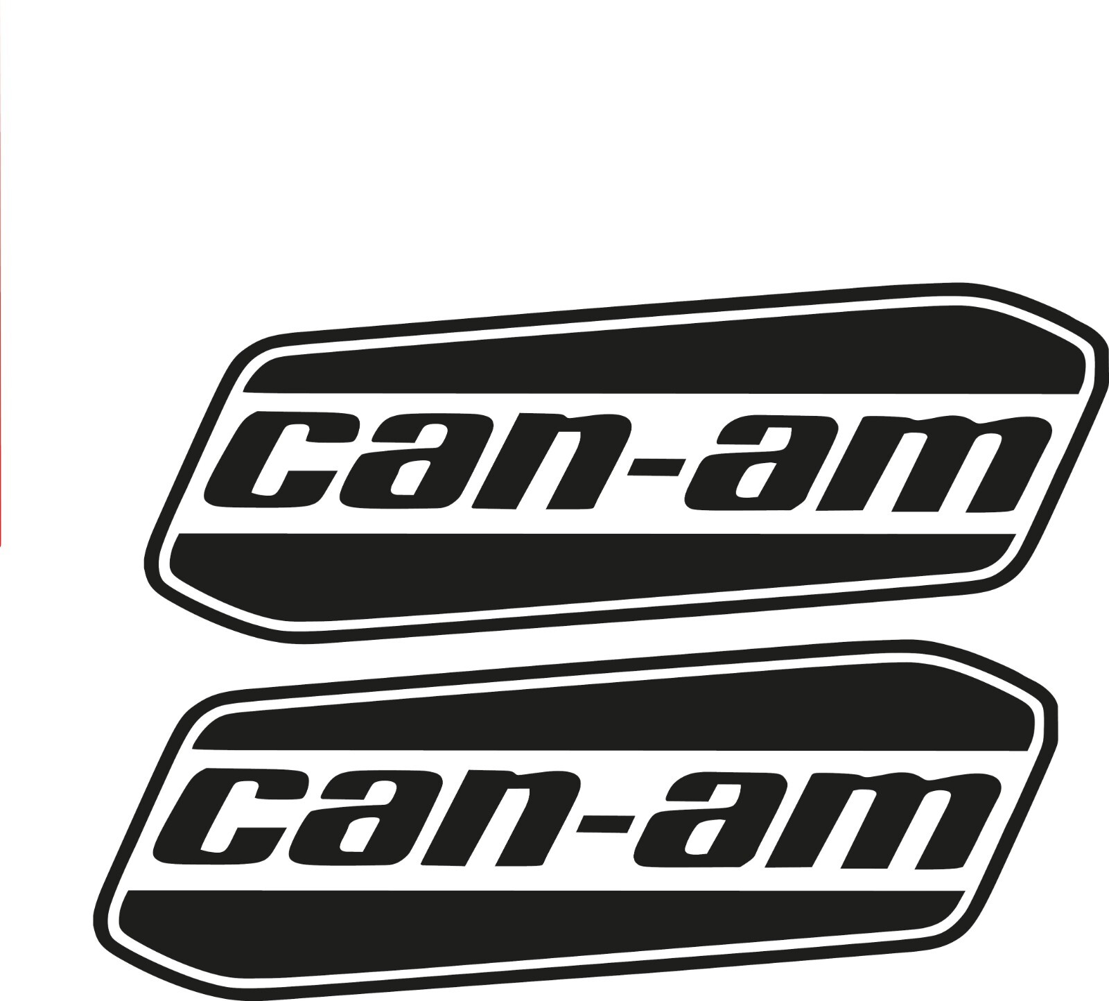 CAN-AM OR MAVERICK YOU CHOOSE WHICH DECAL BUY 1 GET 1 FREE HIGH QUALITY DECALS