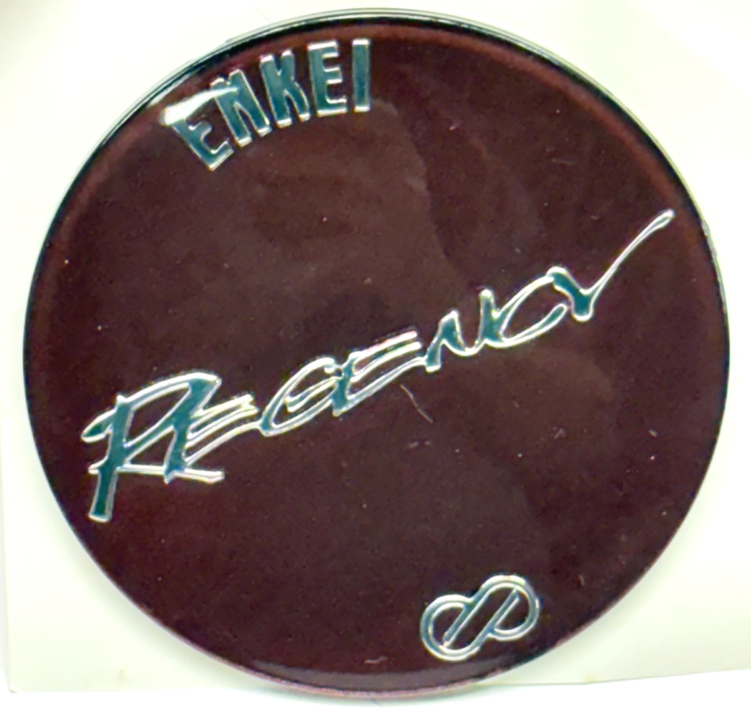 4x Enkei Regency Self-Adhesive Center Wheel Caps Emblems Stickers Badge – 68mm