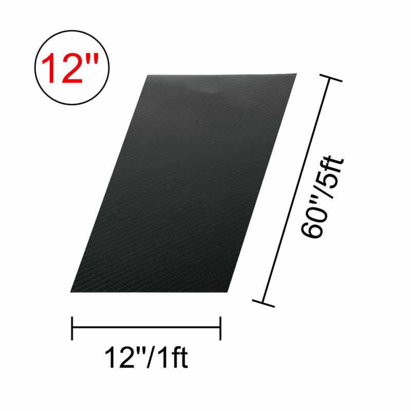 7D Carbon Fiber Car Wrap High Gloss Vinyl Wrap Film Air Release Self Adhesive
