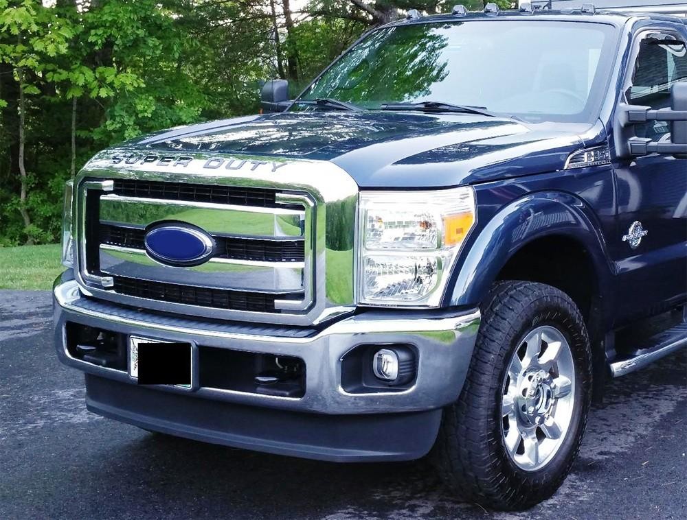 Matte Black Finish 3D Raised Hood 9-Letter Inserts For 2008-2016 Ford Super Duty